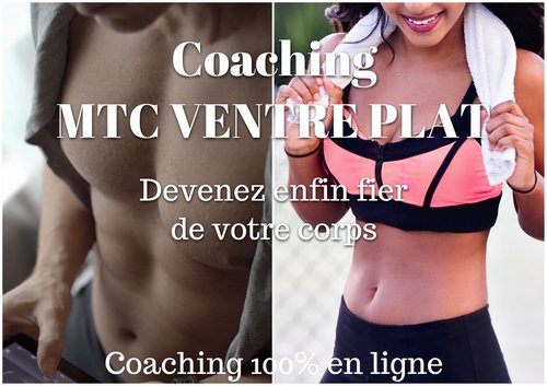 Coaching en ligne spécial ventre plat par Eric Delafontaine